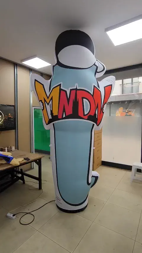 Forma de producto 3D — Figura publicitaria 3D con forma de producto