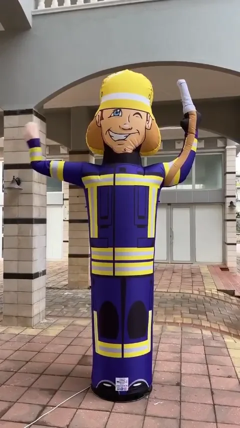 Personaje de bombero — Figura profesional personalizada