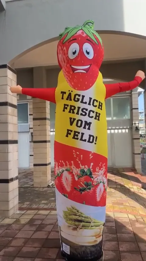Mascota de tomate fresco — Mascota especial vinculada al producto