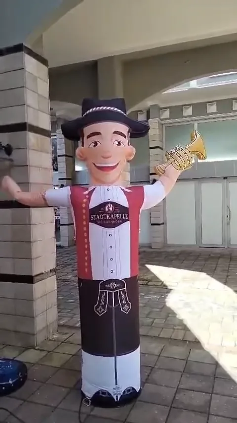 Figura musical Stadtkapelle — Personaje diseñado para eventos
