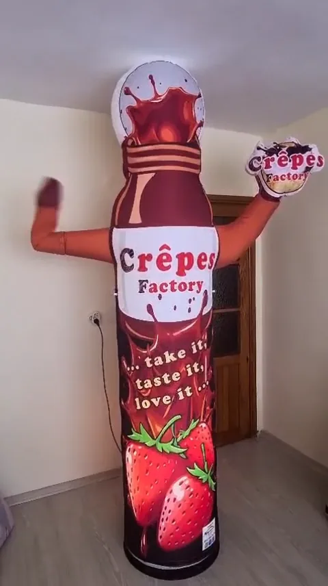 Crêpes Factory — Mascota especial vinculada al producto
