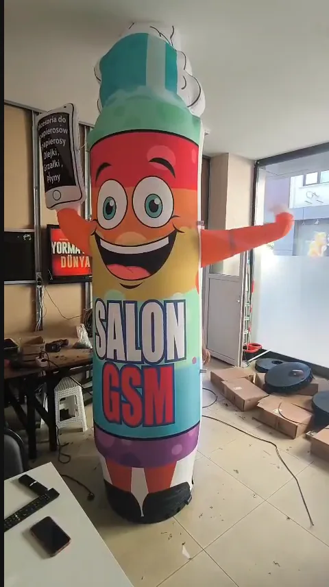 Salon GSM — Personaje publicitario personalizado