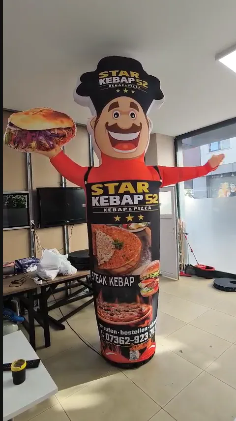 Star Kebap 52 — Mascota de marca gastronómica