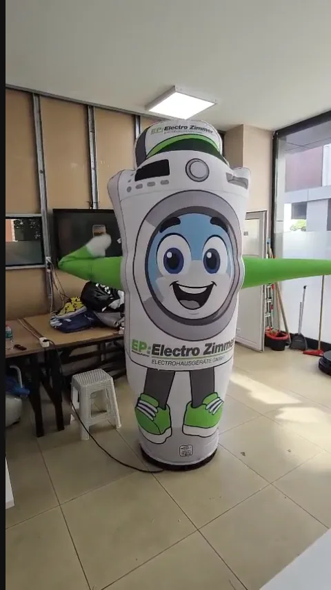 EP: Elektro Zimmer — Mascota personalizada con forma de producto