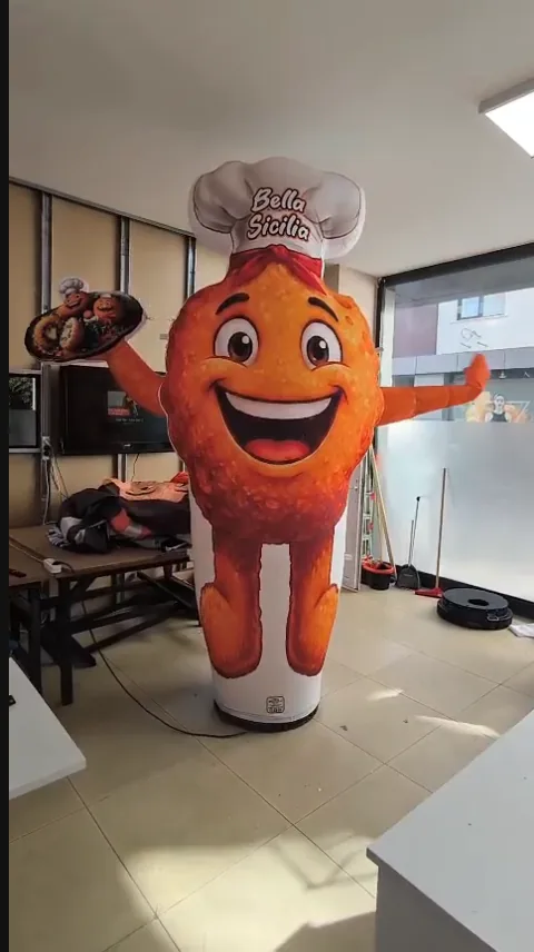 Bella Sicilia — Mascota personalizada con forma de producto