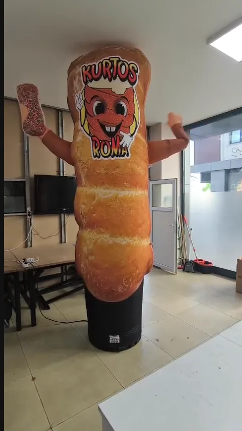 Kurtos Romania — Mascota de producto de pastelería