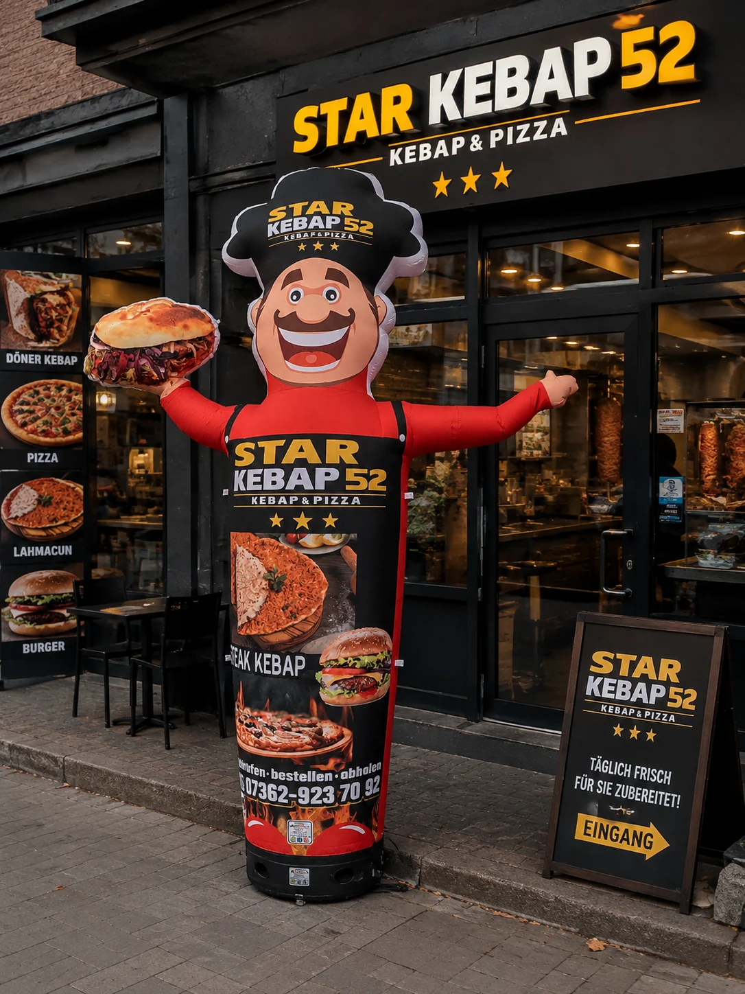 Star Kebap 52 — Figura de chef personalizada